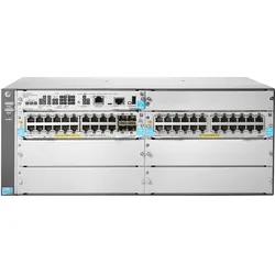 HPE Aruba 5406R 44GT PoE+ / 4SFP+ (No PSU) v3 zl2 - Switch - managed - 44 x 10/1