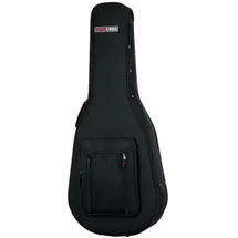 GATOR Cases GL-Classic Gitarrenkoffer – Leichter Hybrid-Koffer für Klassische Akustikgitarren, robuster Schutz mit Tragegriff & Zubehörfach – Schwarz (GL-Classic)