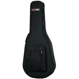 GATOR Cases GL-Classic Gitarrenkoffer – Leichter Hybrid-Koffer für Klassische Akustikgitarren, robuster Schutz mit Tragegriff & Zubehörfach – Schwarz (GL-Classic)