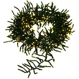 HC Home & Living LED Lichterkette 12 m warmweiß