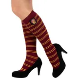 Metamorph Zauberer-Kostüm Harry Potter – Gryffindor Strümpfe, Hogwarts-Socken in den Farben des Hauses Gryffindor rot