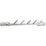 v.i.t Garderobenleiste Coat 320 mm Weiß