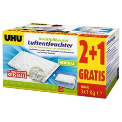 UHU Luftentfeuchter UHU Original Luftentfeuchter Nachfüllbeutel 3x1000g Neutral air max