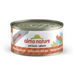 Katzen - Nassfutter Almo Nature Huhn mit Kürbis, 70 g