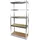 RAMROXX Lagerregal Metall 1800x900x400mm verzinkt/silberfarben