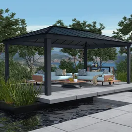 CANOPIA Dallas 6,12 x 3,64 m grau