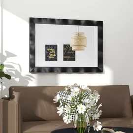 Costway Wandspiegel 106 x 71,5 cm Schwarz