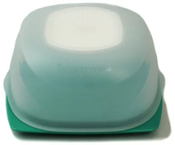 Preisvergleich Produktbild TUPPERWARE Käseglocke KäseMax Mini türkis Käsebehälter Käse