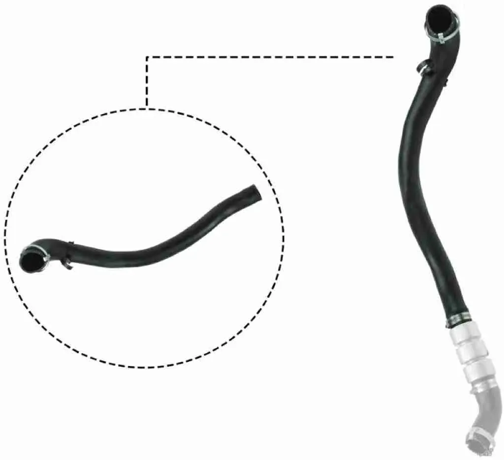 VAICO Ladeluftschlauch v251038 für Ford SEAT