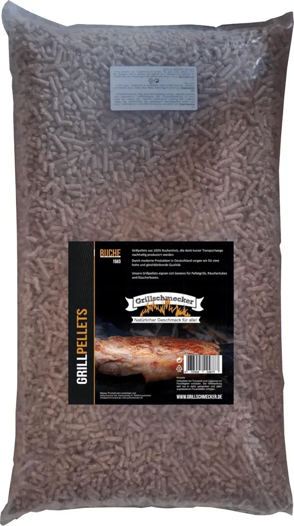 Grillschmecker Pellets, Buche 15 kg