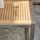 Tikamoon Gartentisch 150 x 74 x 90 cm Braun/Weiß