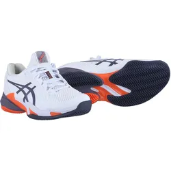 Asics Tennisschuhe Gel Court FF 3 Clay/Sandplatz/Stabilität 2025 weiss/violett Herren