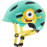 Uvex oyo style - leichter Kinder-Helm - intergierter Seitenschutz - individuelle Größenanpassung - monster lagoon matt 50-54 cm