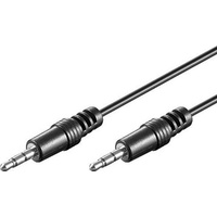 S-Conn S-Link Audio-Kabel 1,5 m 3.5mm Schwarz