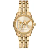 Michael Kors Damen Analog Quarz Uhr mit Edelstahl Armband MK7540