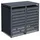 Weka Mülltonnenbox Gary 132 x 80 x 116 cm grau