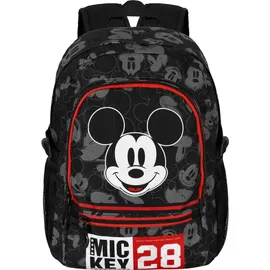 Disney Micky Maus Year-FAN Fight Rucksack Schwarz