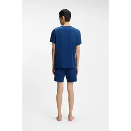hugo underwear Pyjama Galaxy Kurzarm Blau M