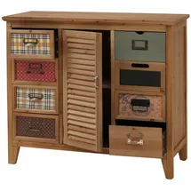 MCW Apothekerkommode 91 x 80 x 40 cm Braun