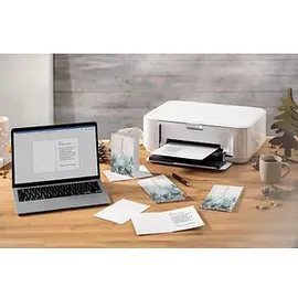 Sigel Weihnachtskarten Eucalyptus magic DIN A6