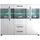 Lomadox Highboard 160 x 126 x 42 cm Weiß