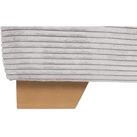 Soho Couch Webstoff 3-Sitzer Weiß