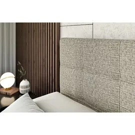 altdecor Boxspringbett 90 x 200 cm H4 Beige