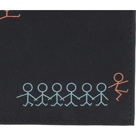 Oxmox New Cryptan Geldbörse Unisex schwarz