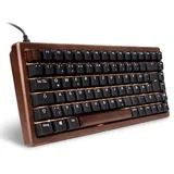 Sharkoon SKILLER SGK50 S3 Wood PBT, RGB Gaming Keyboard, 75% DE-Layout