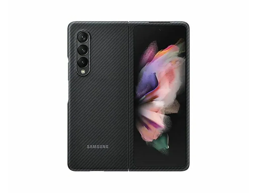 SAMSUNG Aramid Cover für Galaxy Z Flip 3 5G schwarz