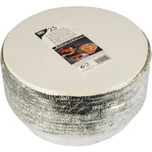 Papstar 14509 Aluschalen, Aluminium, Silber, 12 x 23 x 23 cm