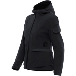 Dainese Centrale Absoluteshell Pro waterdichte dames motorfiets textiel jas, zwart, 38 Voorvrouw