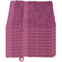 Julie Julsen Waschhandschuh 15 x 21 cm lila