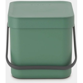 Brabantia Sort & Go Abfallbehälter 6 l fir green