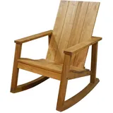 Adirondack Schaukelstuhl loungesessel Teak holz Grizzly