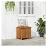 furnicato Garten-Aufbewahrungsbox 60 x 50 x 58 cm 1-tlg. braun