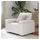 vidaXL Sessel vidaXL Kunstleder 54,3 x 84 x 77,9 cm Weiß schmutzabweisend