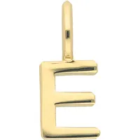 Buchstabenanhänger ADELIA ́S "Damen & Herren 333 Gold Buchstabenanhänger E", gold, Schmuckanhänger, Damen, Gelbgold 333 Gold, Gelbgold 333, Gold, für Damen & Herren