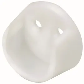 Hettich Schrankrohrlager für runde Schrankrohre Ø 20 mm, weiß