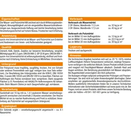 Quick-Mix Universalmörtel feiner Kalk-Zementmörtel 10 kg