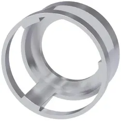Siemens 3SU19500DK800AA0 Schutzkragen für Drucktaster, 360 Grad, Metall seitlich einsehbar