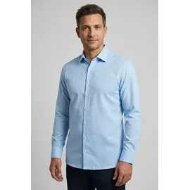 Olymp Body-Fit Hemd Level 5 Blau 42