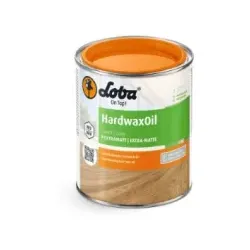 LOBA HartwaxOil, Oxim- und kobaltfrei, gebrauchsfertig 10509-418 , 2,5 Liter - Eimer, extramatt