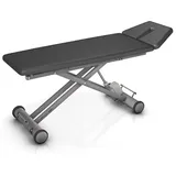 hwk therapieliegen Elektrische Therapieliege ""Solid E2"", 65 cm, Anthrazit, Graualuminium