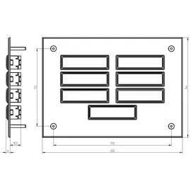Grothe Etagenplatte ETA 834 EV1