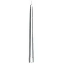 DUNI GMBH Spitzkerzen 260 x 22 mm 10 St. Silber