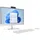 HP 24-cr0337ng, All-in-One PC, mit 23,8 Zoll Display, Intel® CoreTM i3 i3-1315U Prozessor, 8 GB RAM, 512 SSD, UHD Graphics, Muschelweiß Windows 11 Home (64 Bit)