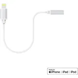 Xlayer Lightning auf 3,5 mm Klinkenadapter Weiß