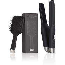 ghd unplugged Styler schwarz + mini paddle Brush gratis