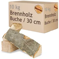 FLAMEUP Brennholz Buche 30 cm 10 kg